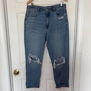 American Eagle Mom Distressed Jeans